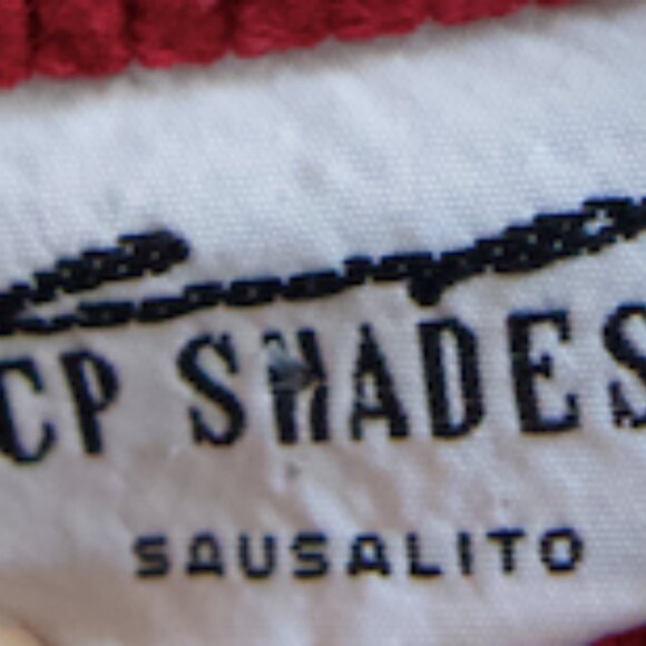 CP Shades Vintage Boxy Oversized Chunky Red Corduroy Jacket - Picture 3 of 5